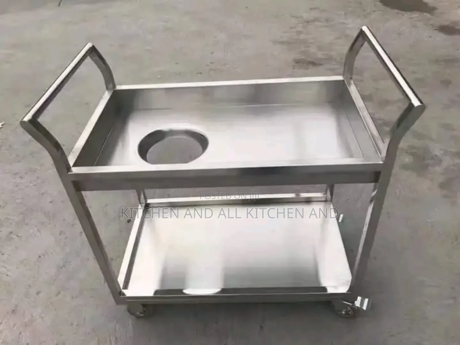 Stainless Steel Restaurant Cart