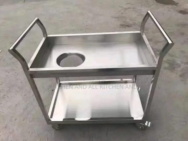 Stainless Steel Restaurant Cart