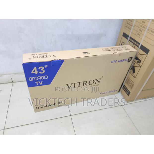 Vitron 43 Smart Android Tv FHD Frameless Television - main view