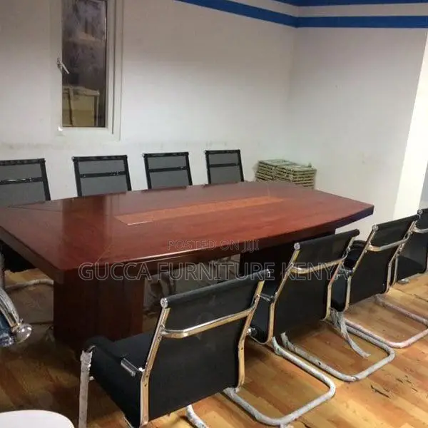 Boardroom Tables: Office 10-Seater Hardwood Conference Table