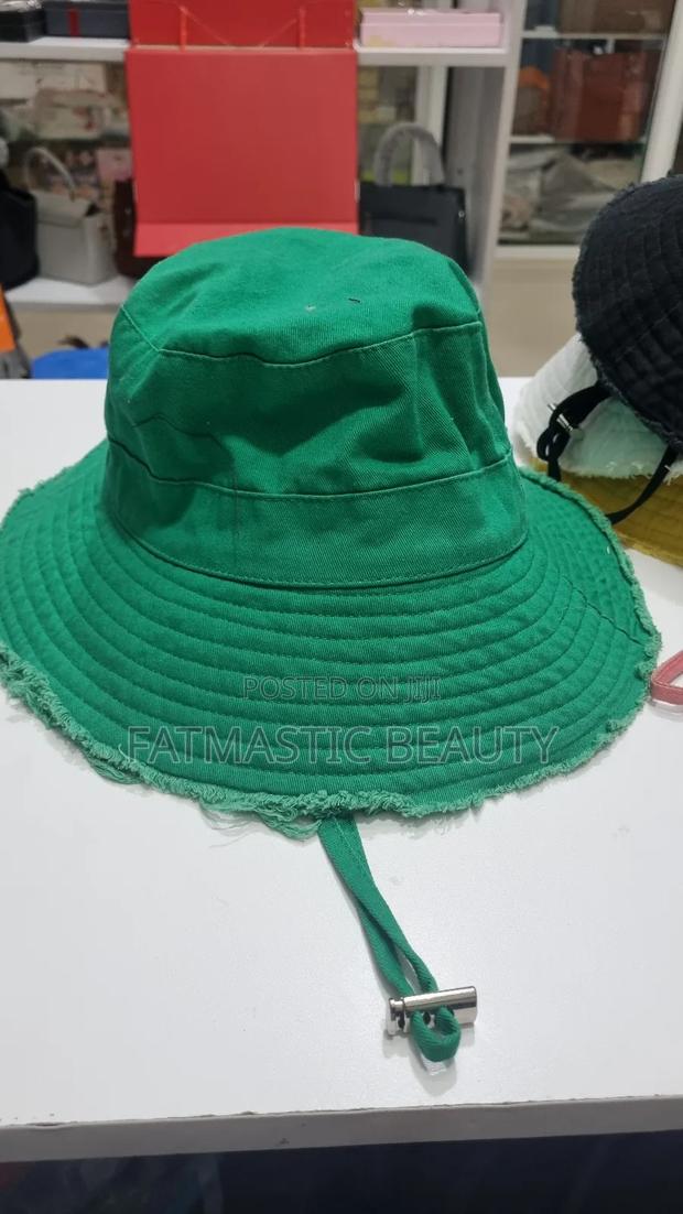 Green Jacquemus Bucket Hat - main view