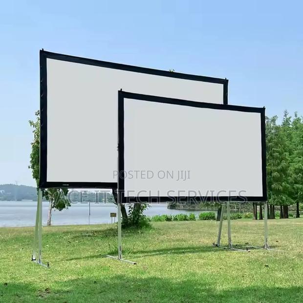 Fast Fold Outdoor 120 150 Inches Projection Screen - main view