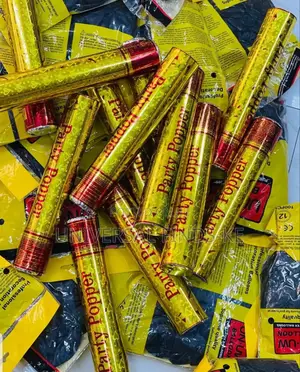 Party Poppers Available