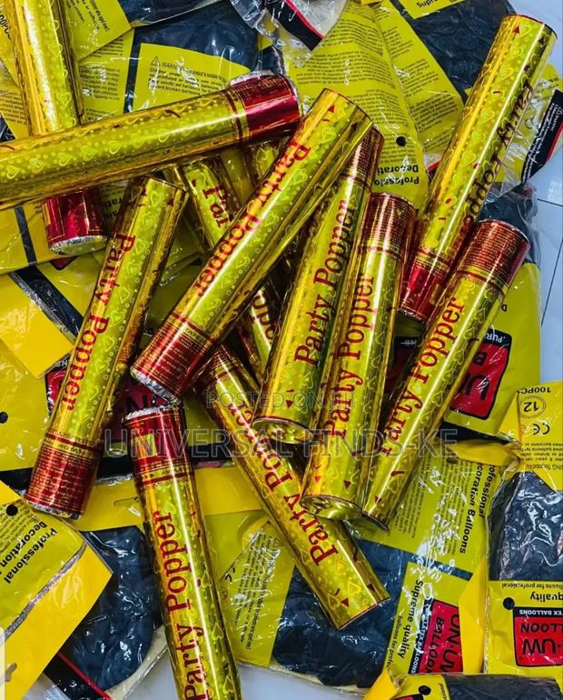 Party Poppers Available - main view