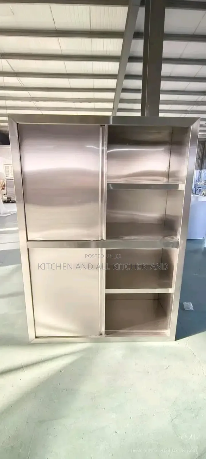 New Modern Kitchen Storage Cabinet,Stainless Steel