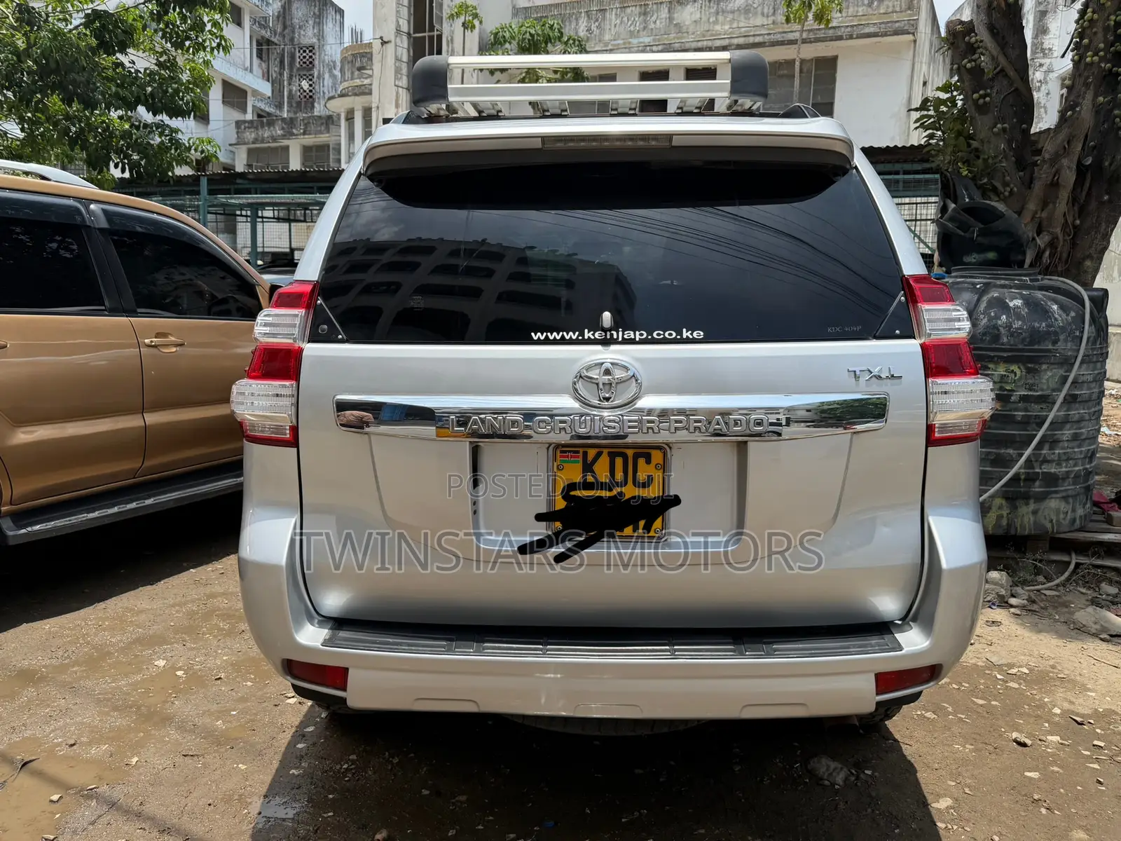 Toyota Land Cruiser Prado 2.8 D-4D 2015 Silver