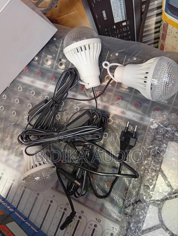 Dplight With Mini Speaker, 3 Bulbs ,Solar Panel - thumbnail 2