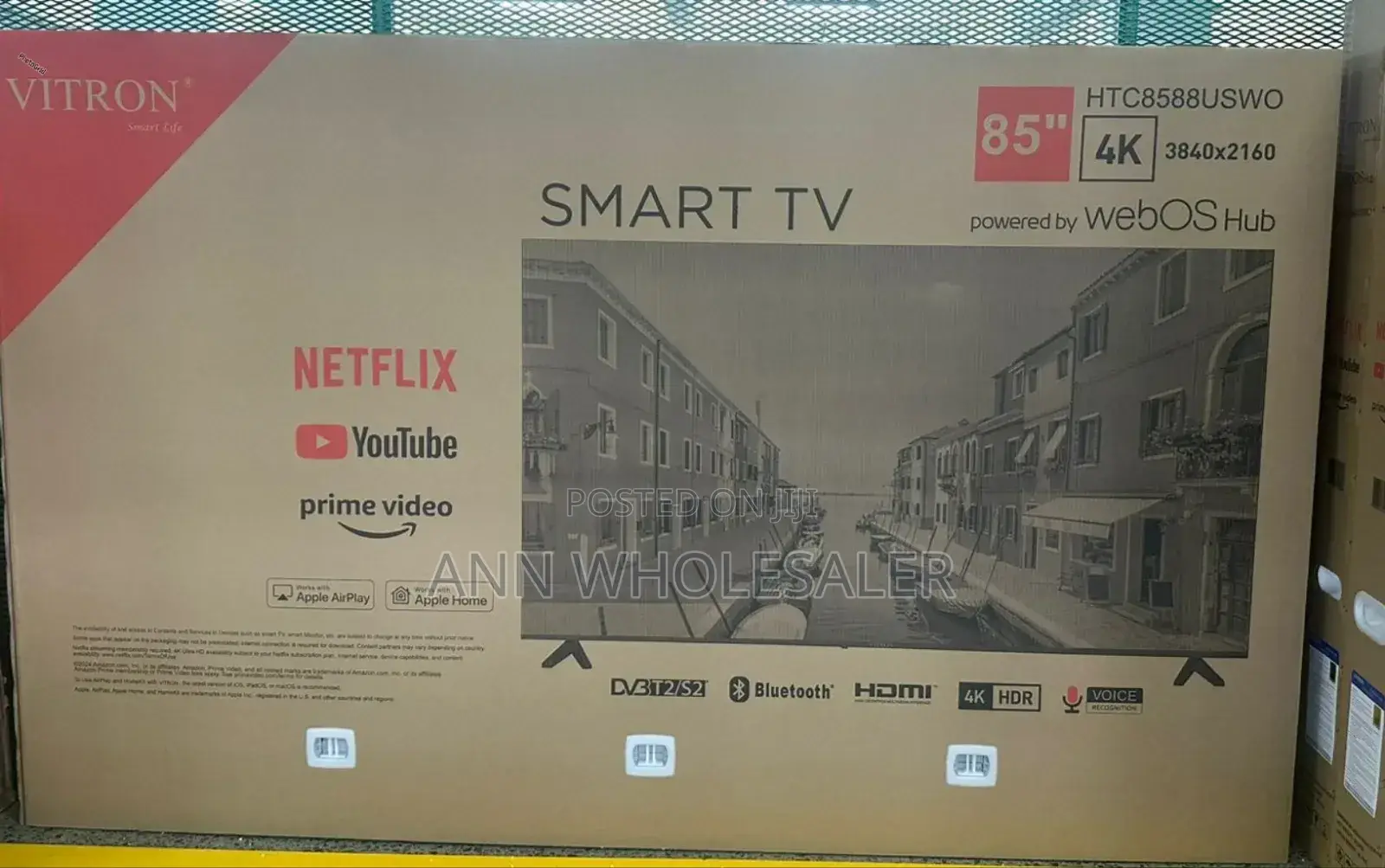 Brand New 85 Inch Smart Tv Vitron Webos