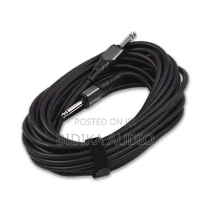 Audio Instrument Cable 6.35mm Interface Jack to Jack