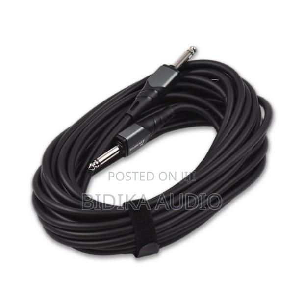 Audio Instrument Cable 6.35mm Interface Jack to Jack