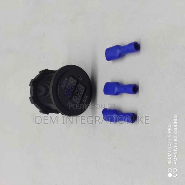 Blue Led Digital Dual Voltmeter - thumbnail 2