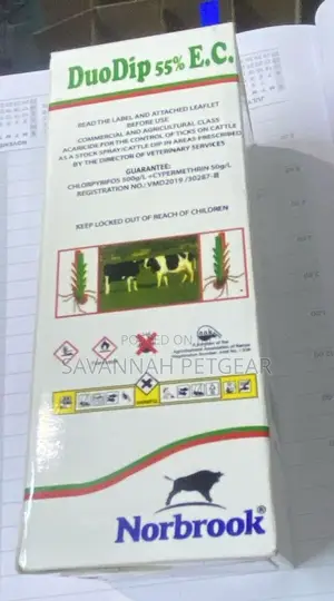 Duodip 100ml - Chlorpyrifos 50.% and Cypermethrin 5% W/V