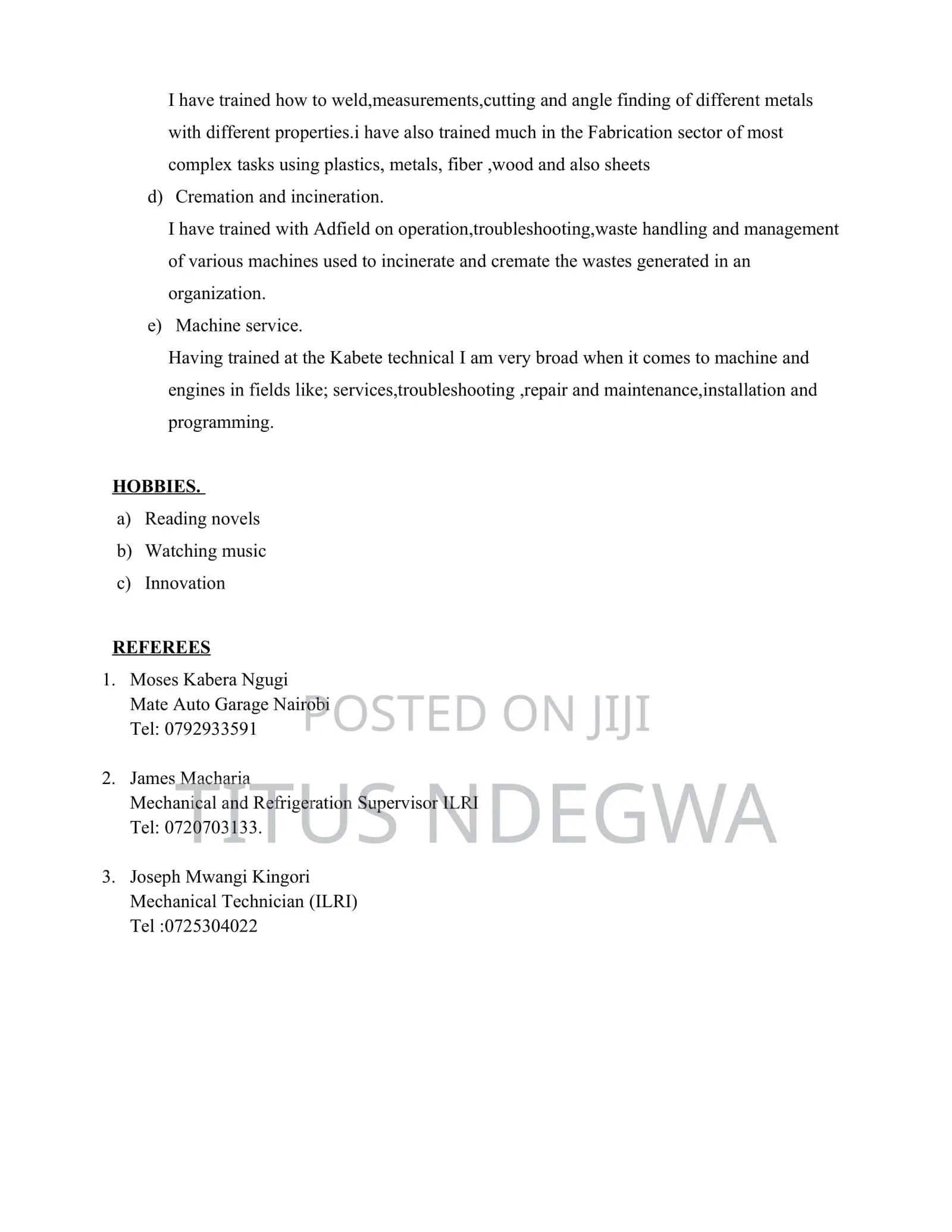 Cars Category: Field Sales Managers