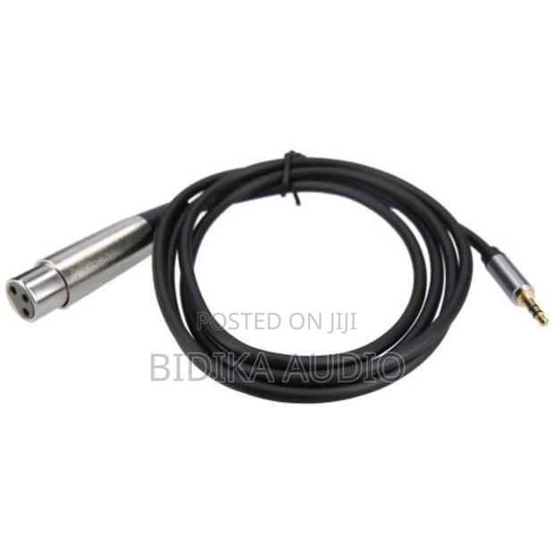 3.5mm to XLR Audio Cable 3.5mm Male to Cannon Female