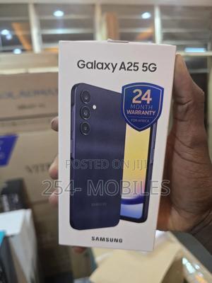 New Samsung Galaxy A25 256 GB Black - main view