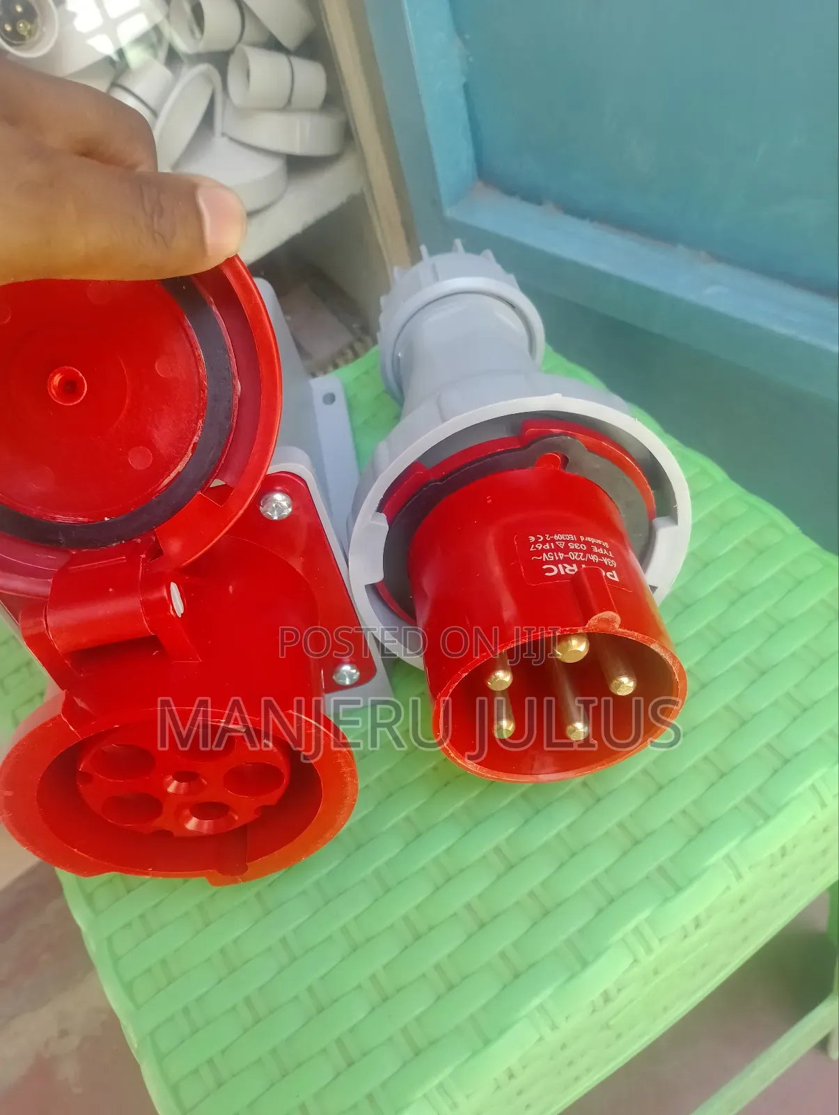 Industrial Socket 63amps 5pin