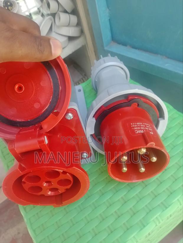 Industrial Socket 63amps 5pin - thumbnail 3