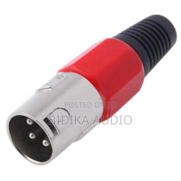 XLR Male Plug Microphone Connector - main view