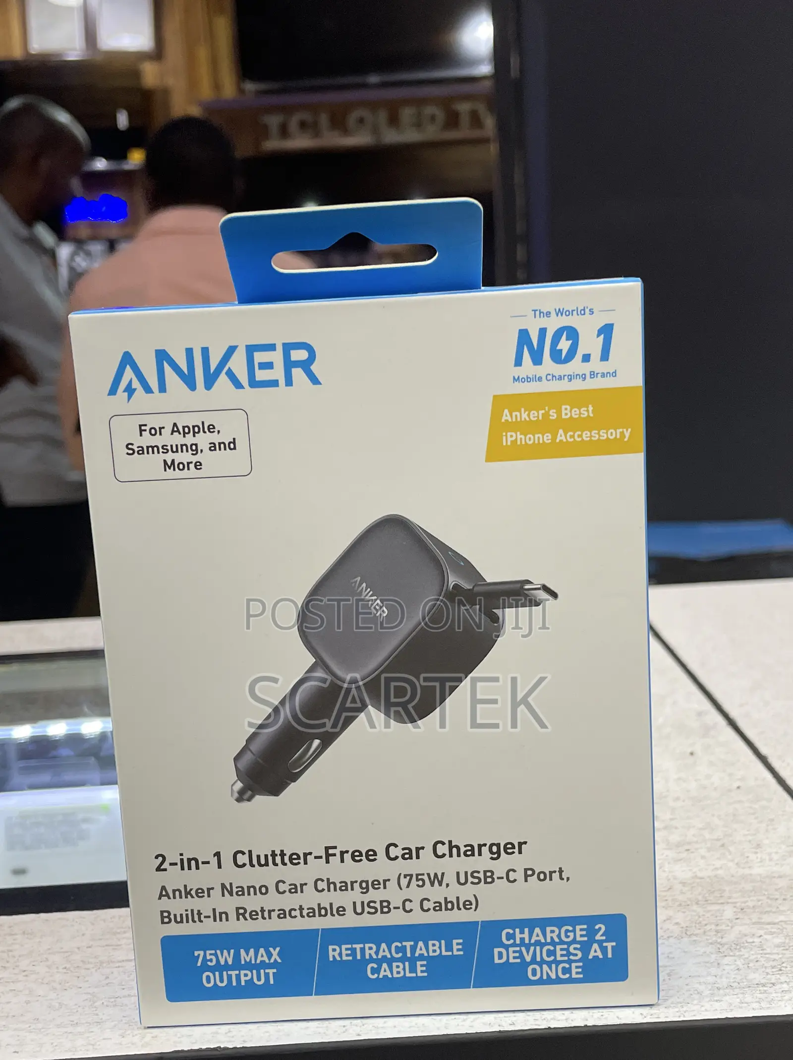 Anker 2 In I Clutter Free Car Charger