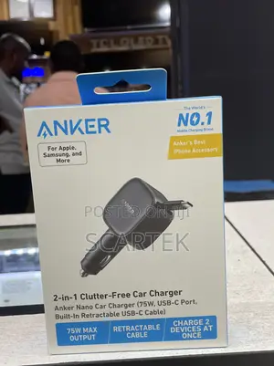 Anker 2 In I Clutter Free Car Charger