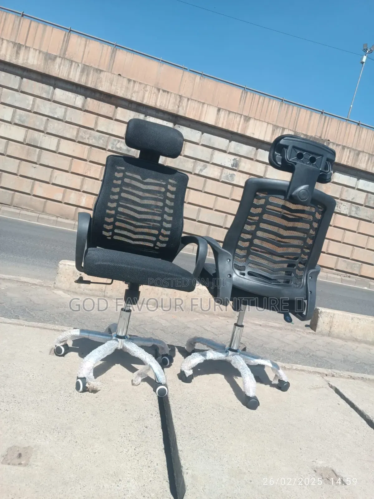 Headrest Office Chair Ergonomic Mesh Qw8jm