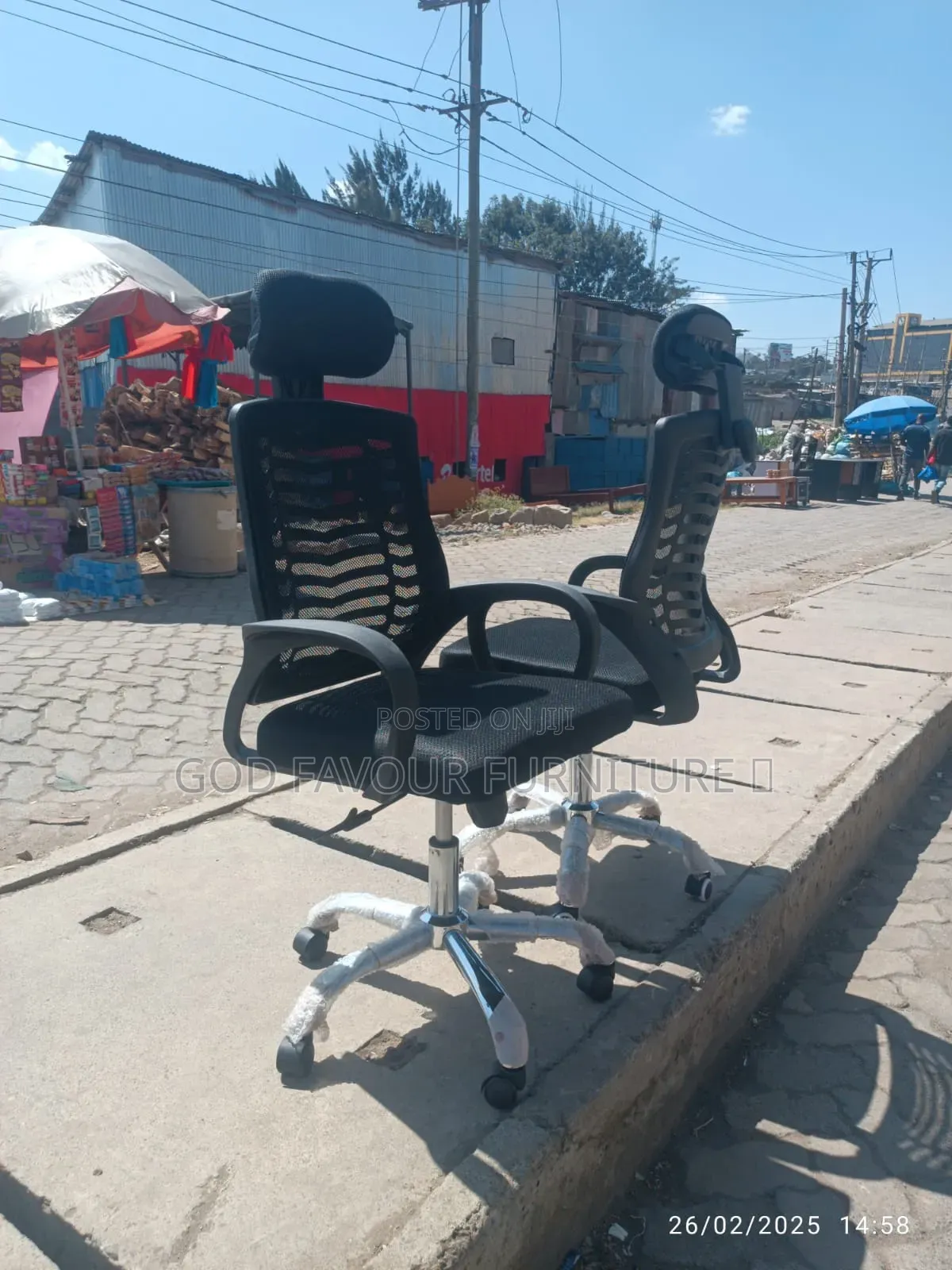 Quality Mesh Headrest Office Chair Dx8ya
