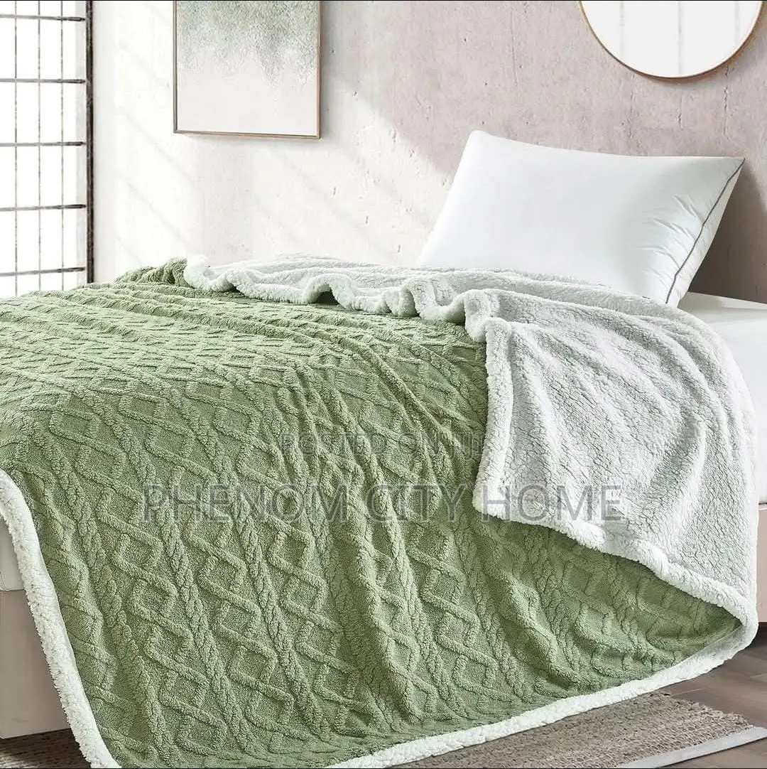Green Quality Fleece Blankets Available Now