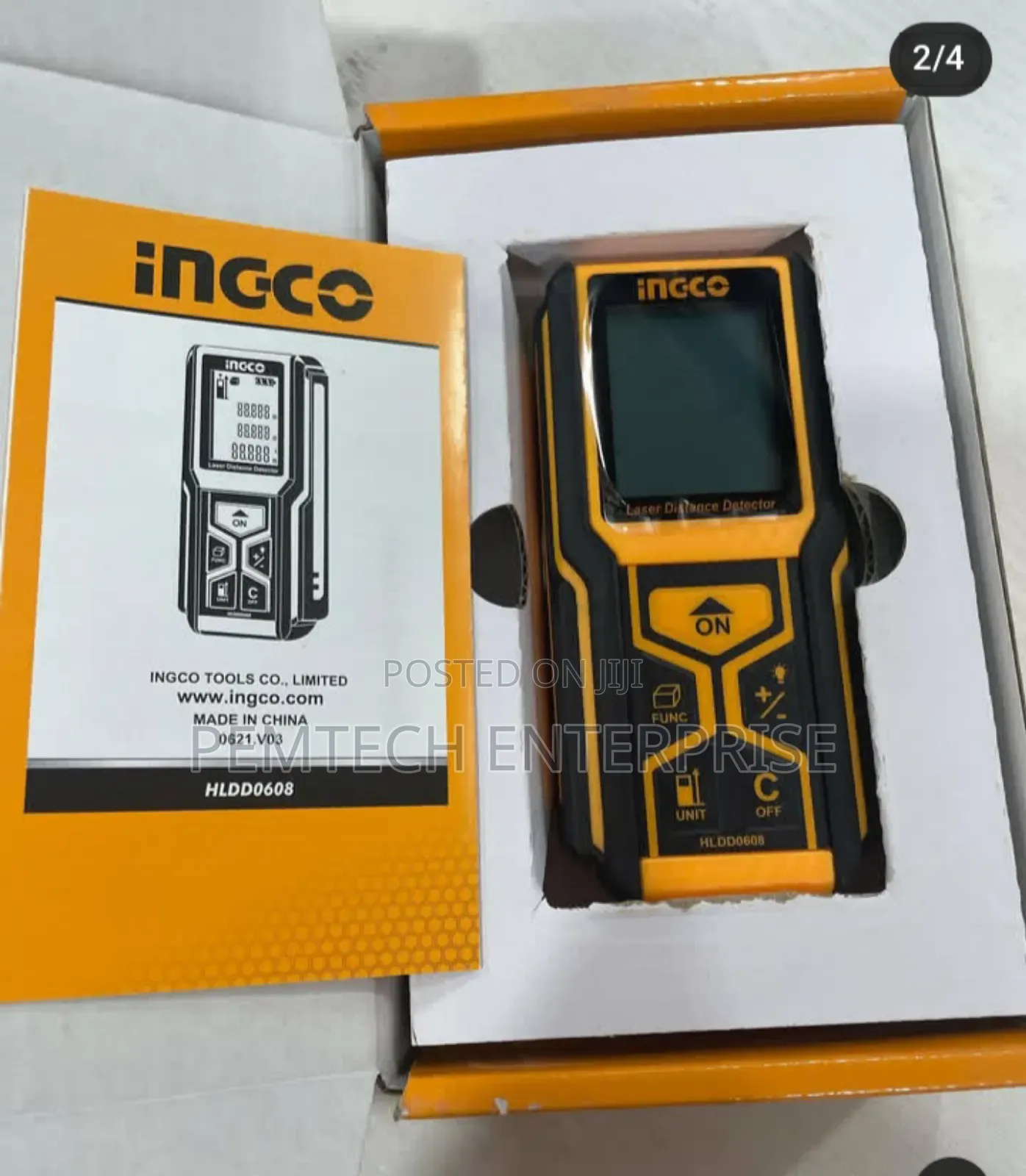 Laser Distance Detector