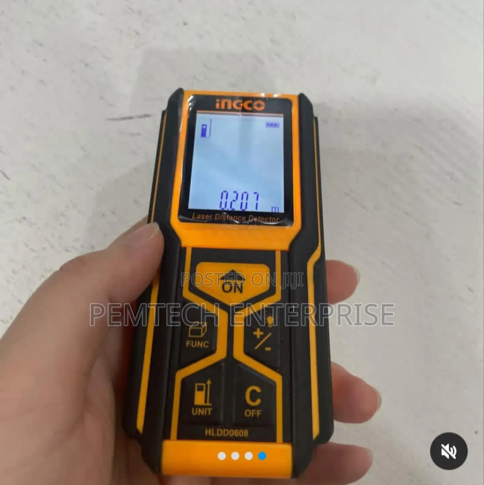 Laser Distance Detector