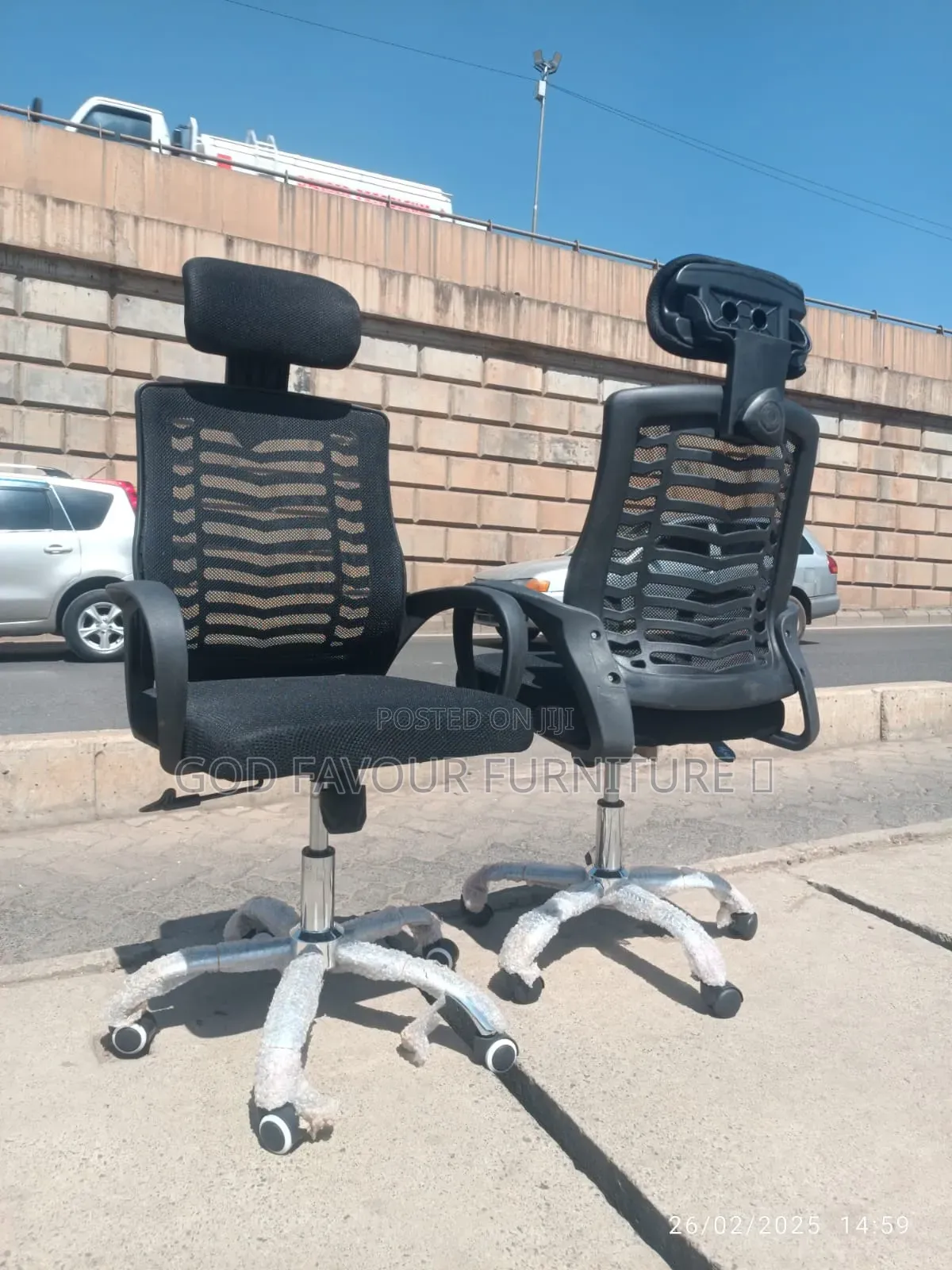 Quality Swivel Office Chair With Headrest Cb4qk