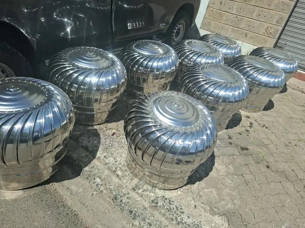 Stainless Steel Wind Driven Roof Cyclone Ventilators-600mm