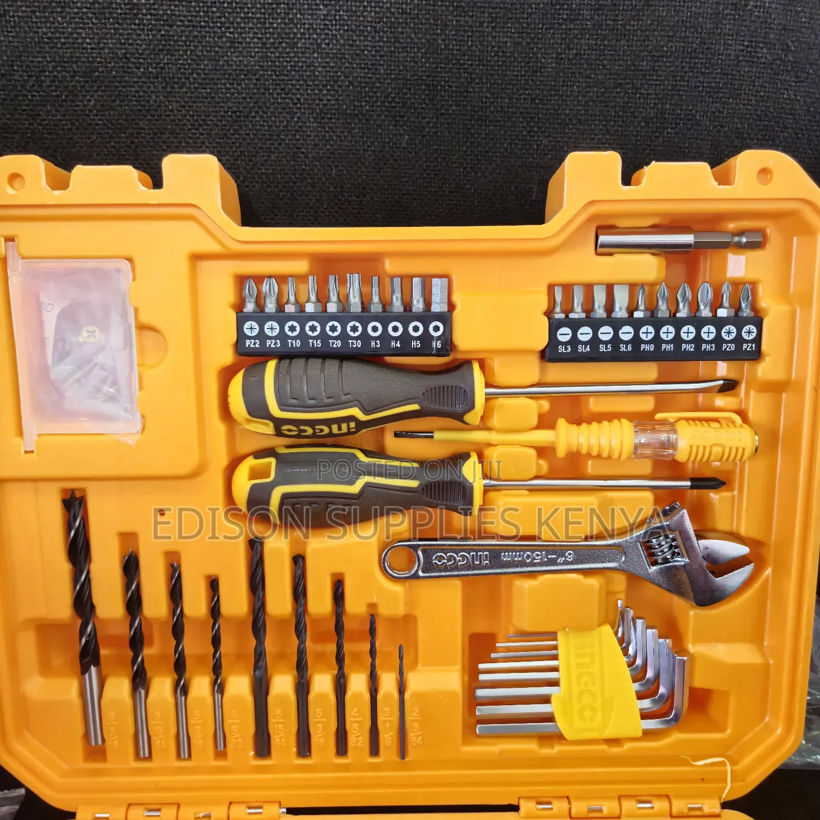 Ingco 89pcs Tools Set Cordless Drill Tools Set Hkthp10891