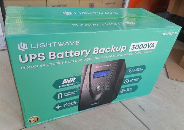 Lightwave Ups Battery Backup (3000va) Ups Lightwave 3kva!