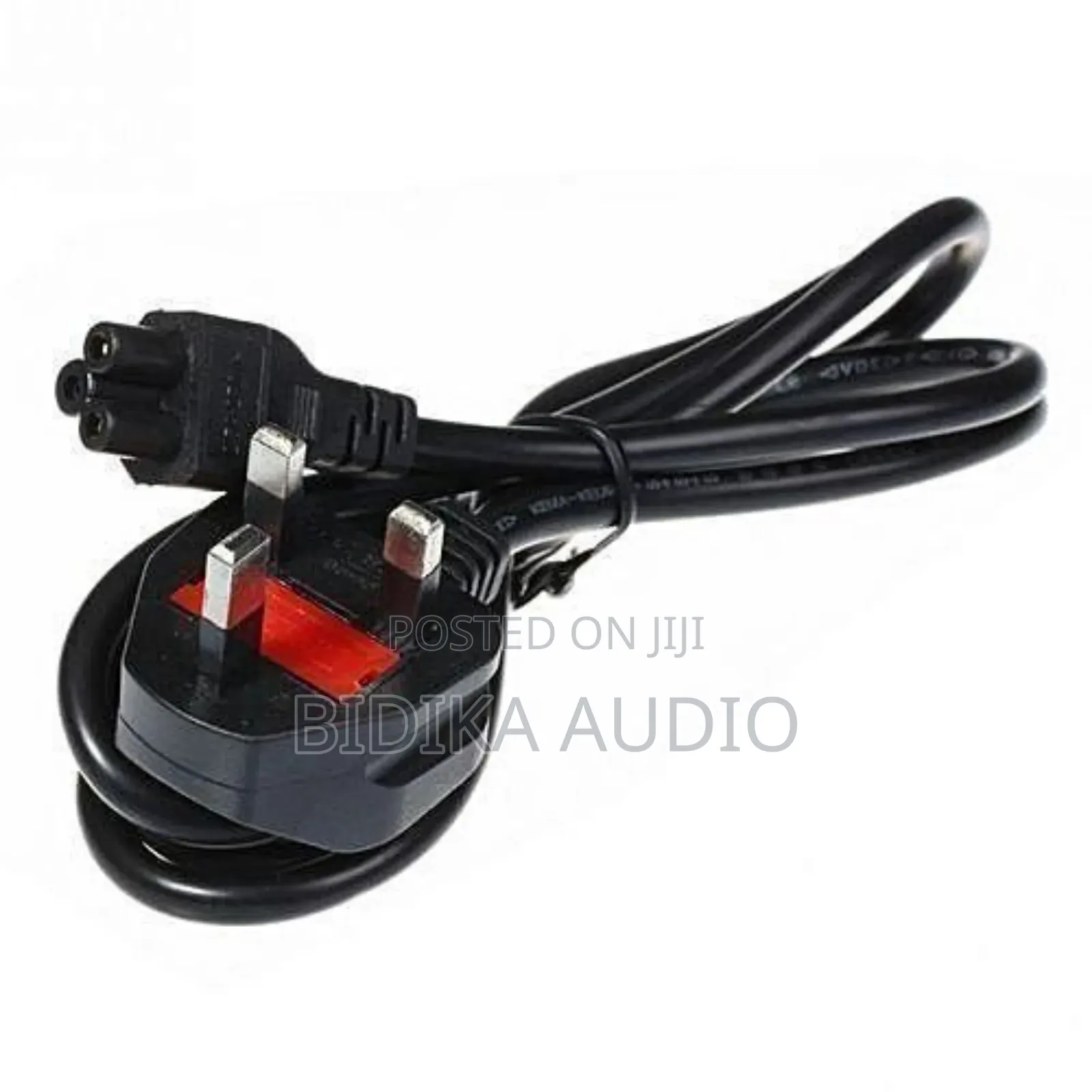 Laptop Power Flower Cable Fused - 3 Pin Plug