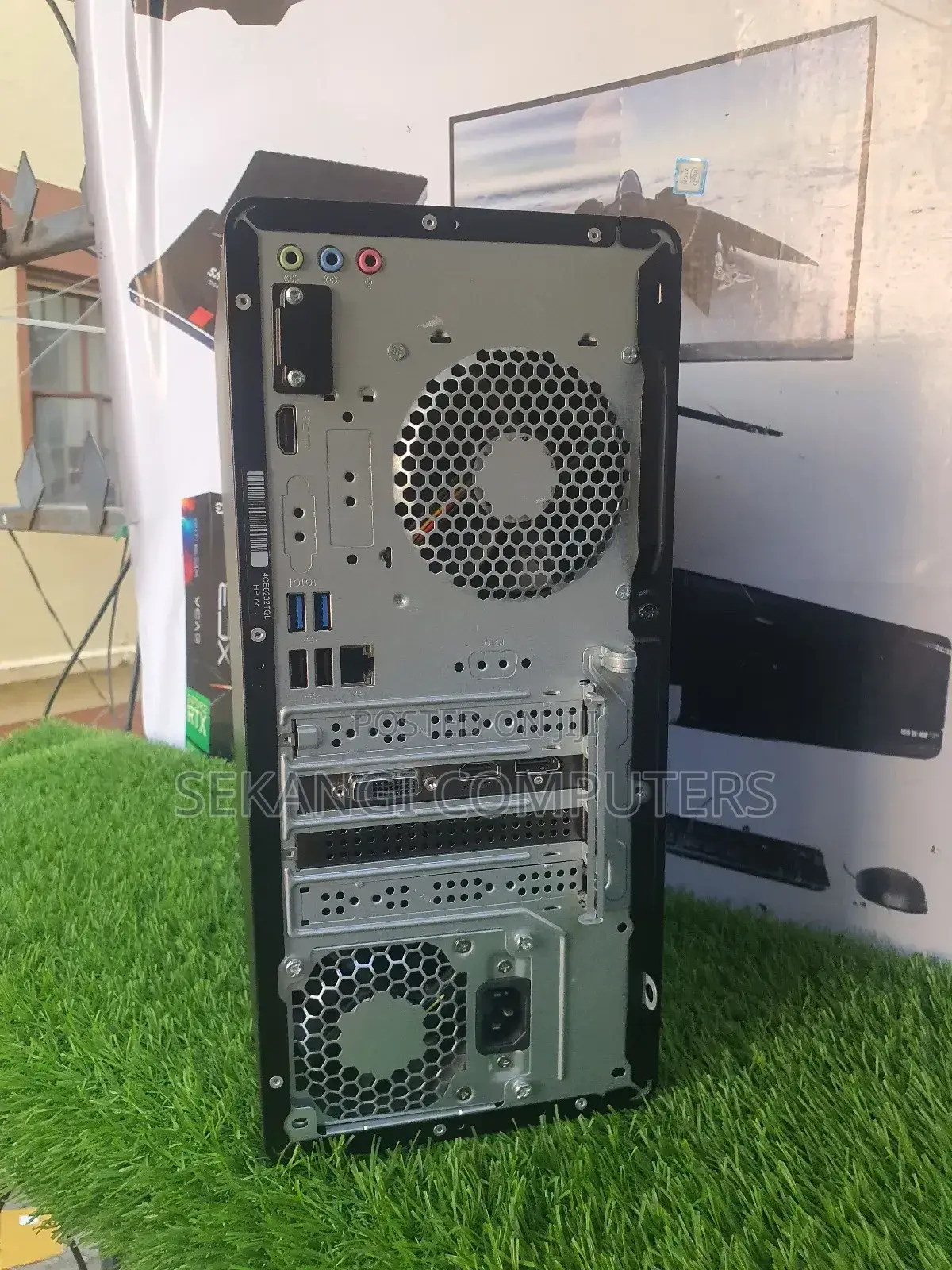 New Desktop Computer HP 16GB AMD Ryzen 7 HDD+SSD 256GB