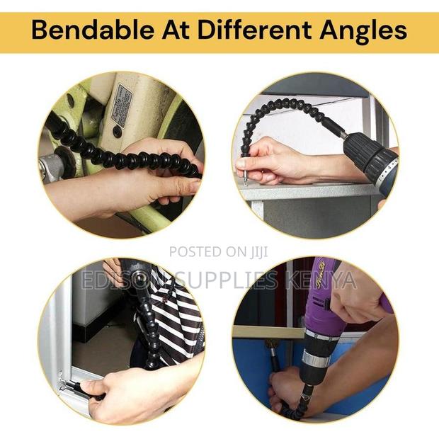 Ryobi Flexible Drill Extension Bar 30cm Drill Bit Attachment - thumbnail 5