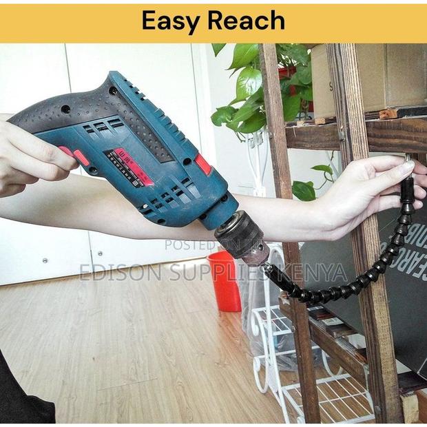 Ryobi Flexible Drill Extension Bar 30cm Drill Bit Attachment - thumbnail 7