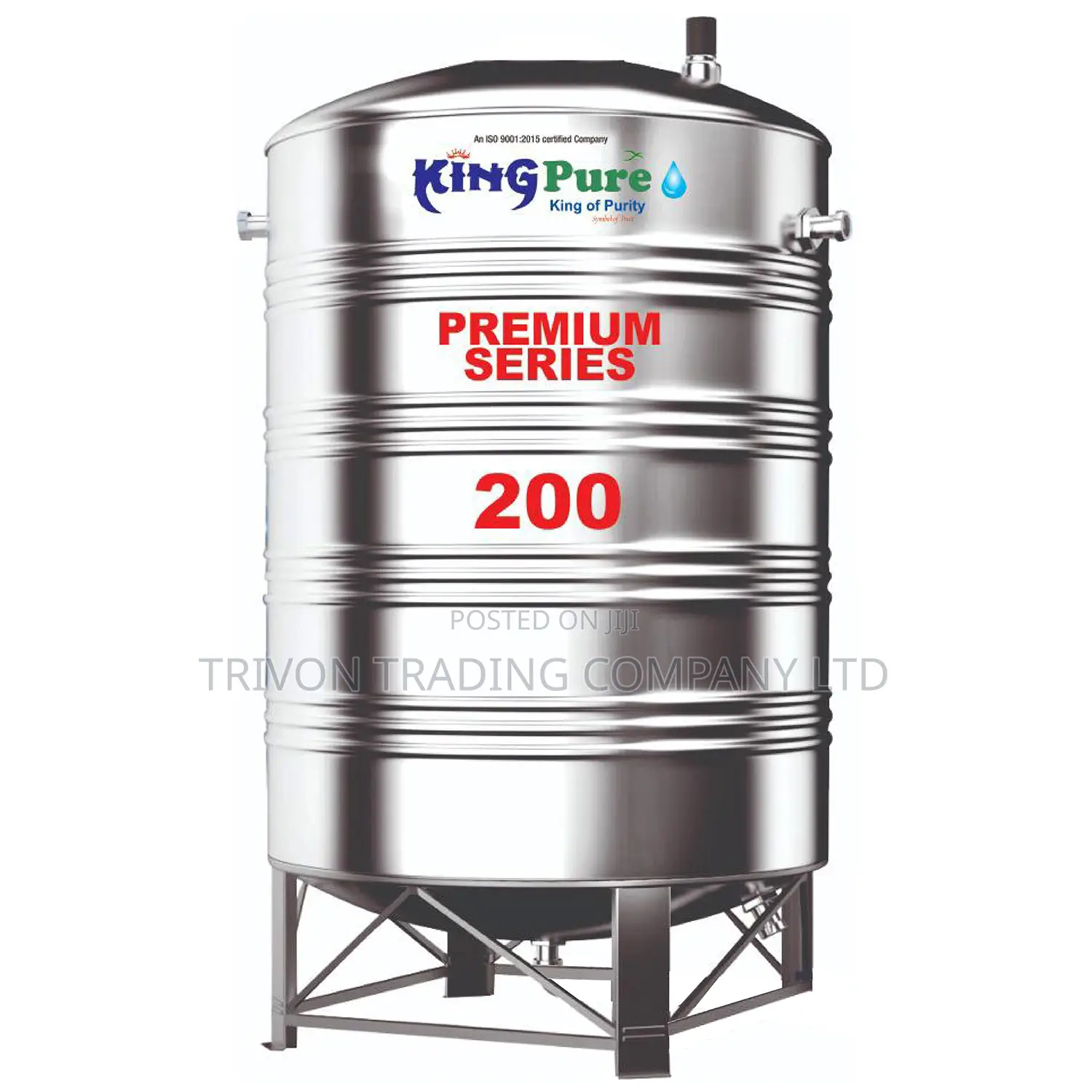 Durable Stainless Steel Storage Tank 2000l