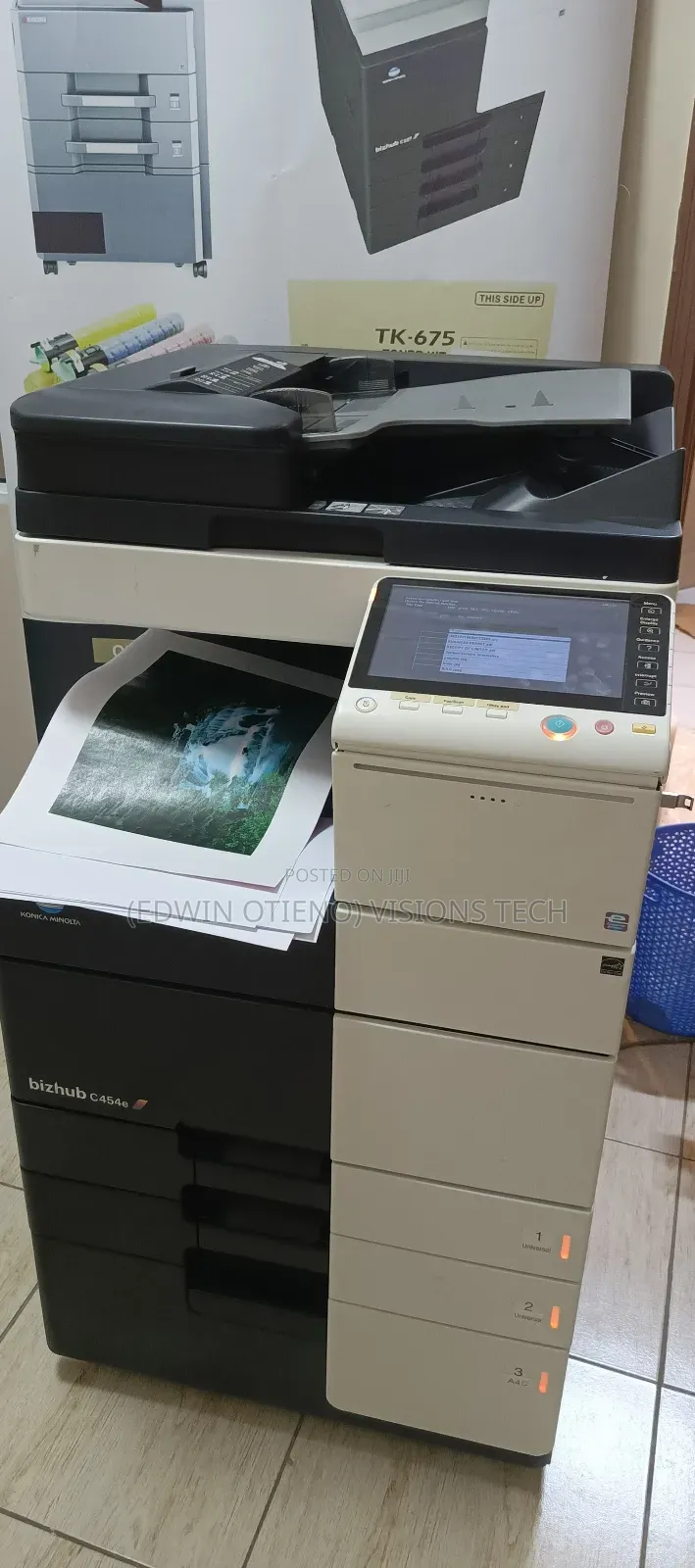 45ppm A3 Copier/Printer/Scanner (Konica C454)