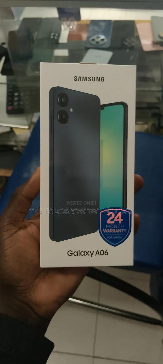 New Samsung Galaxy A06 128 GB Black
