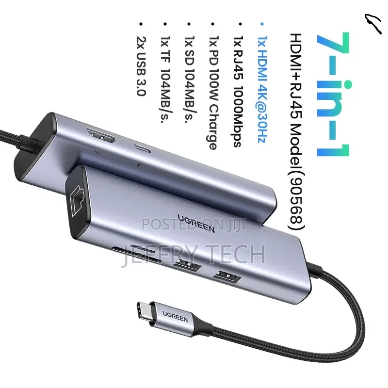 Ugreen Usb-C Multifunction Adapter 7 in 1 Hub