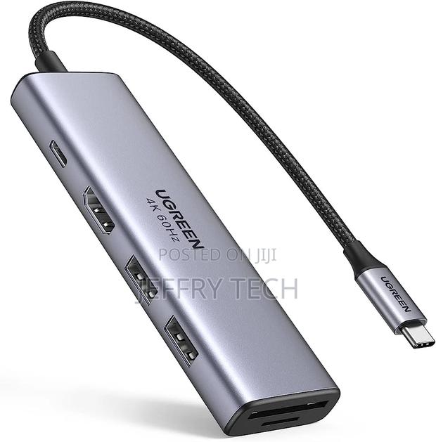 Ugreen Usb-C to Hdmi + Usb3.0 a + Usb2.0 a (2 Ports) + Pd