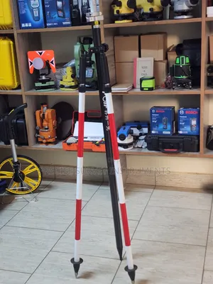 Survey Tracking Rod With Prism Mount