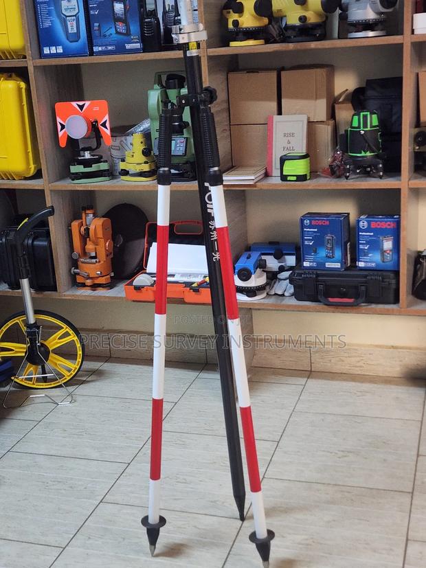 Survey Tracking Rod With Prism Mount - main view