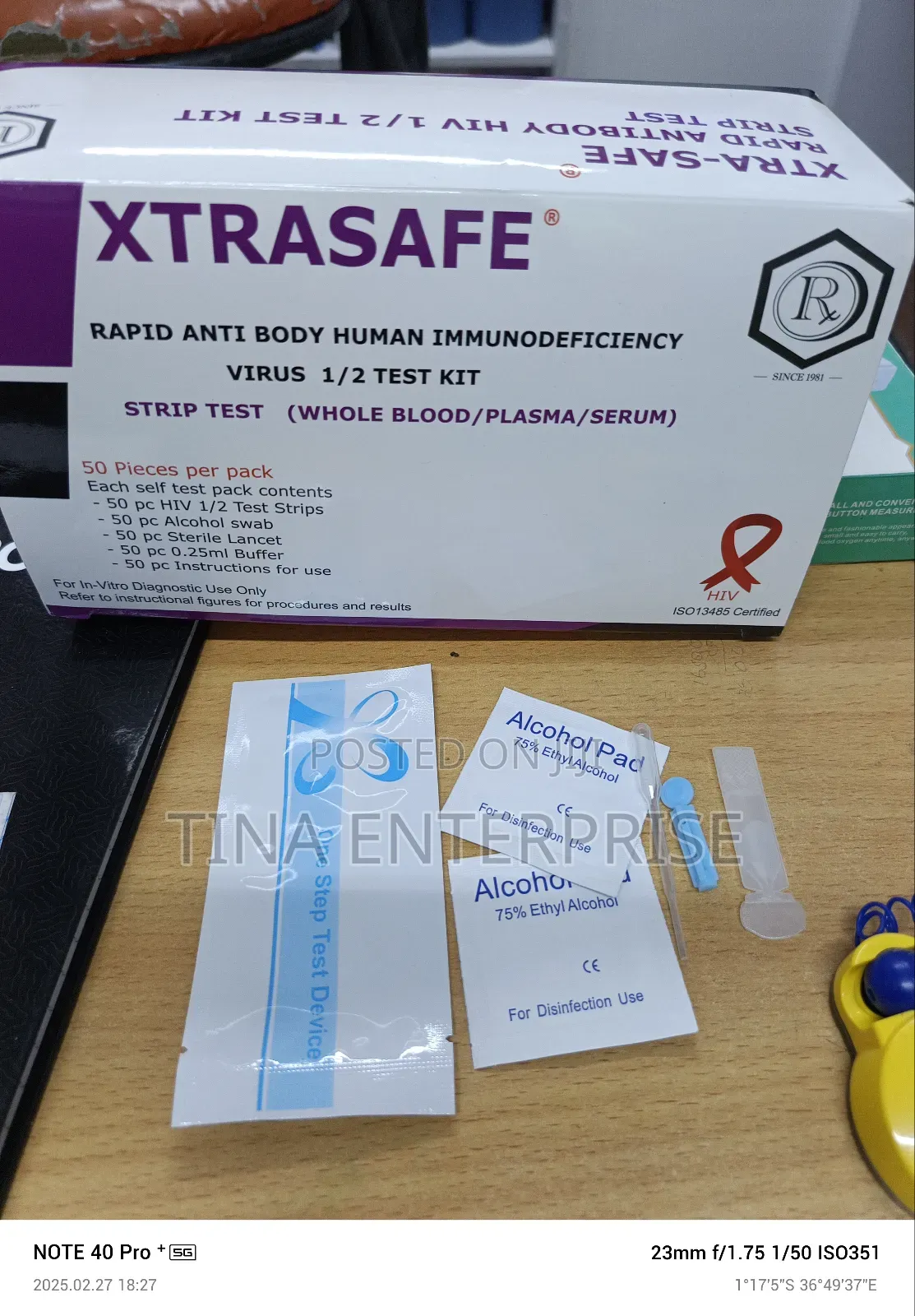 Hiv, Self Test Kit(Blood)