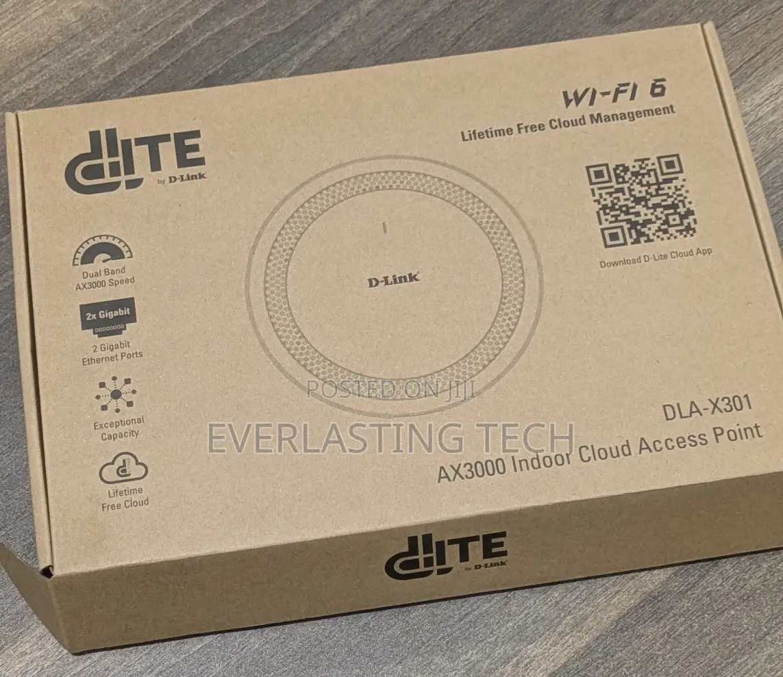 D-Link Dla-X301 Ax3000 Wi-Fi6 Cloud Managed Access Point
