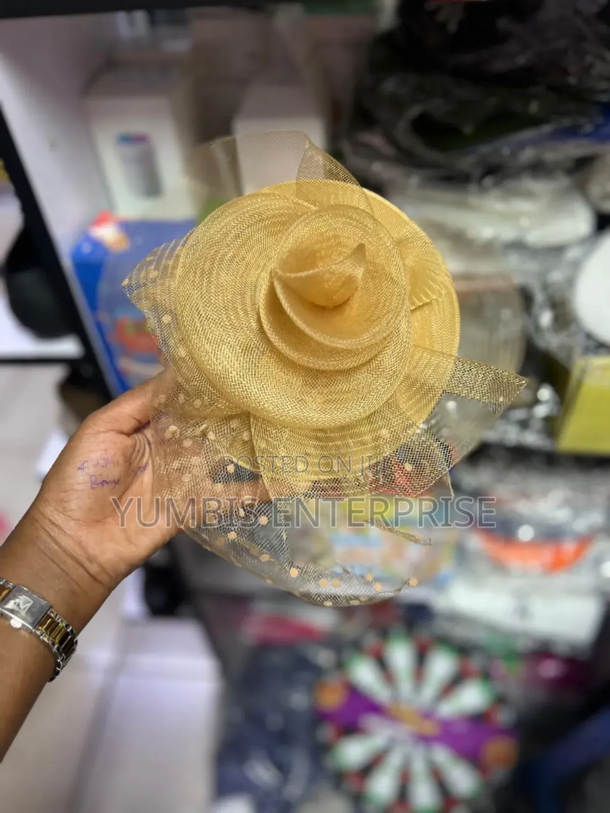 Gold Quality Women's Fascinators at 600