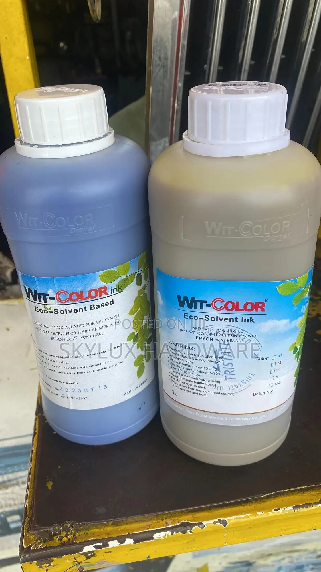 Wit Color Ink For Epson Dx5 And Xp 600