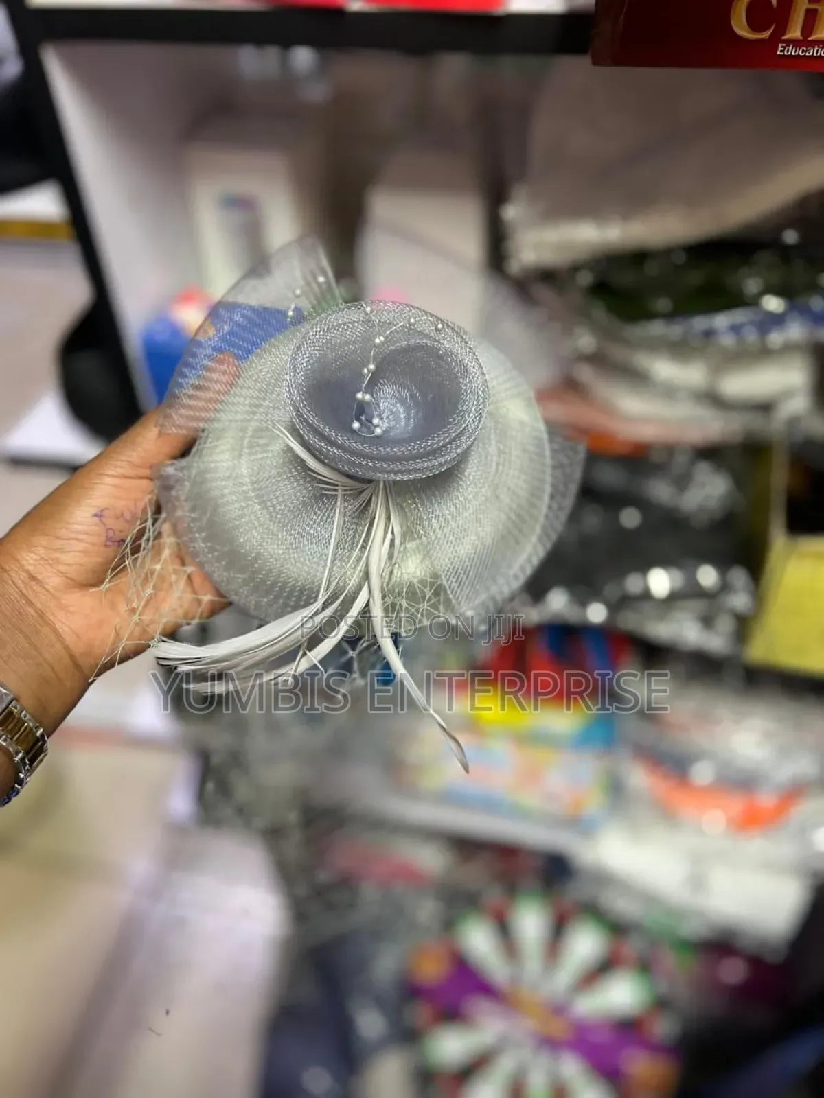 Black Fascinators/Headpiece at 600 KSH