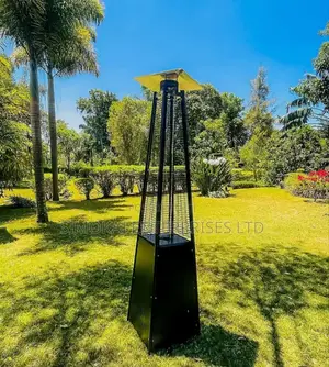 Pyramid Gas Patio Heater Black Powder Coated